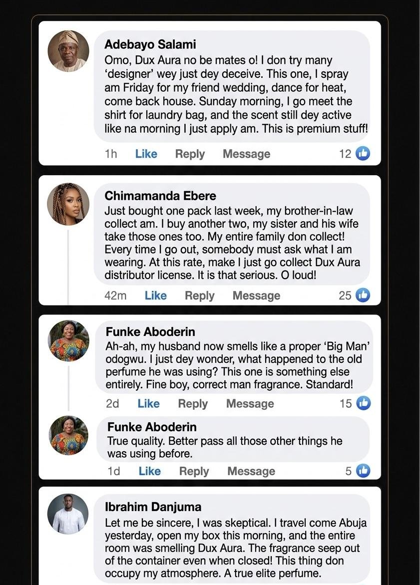 Real Facebook comments and reviews